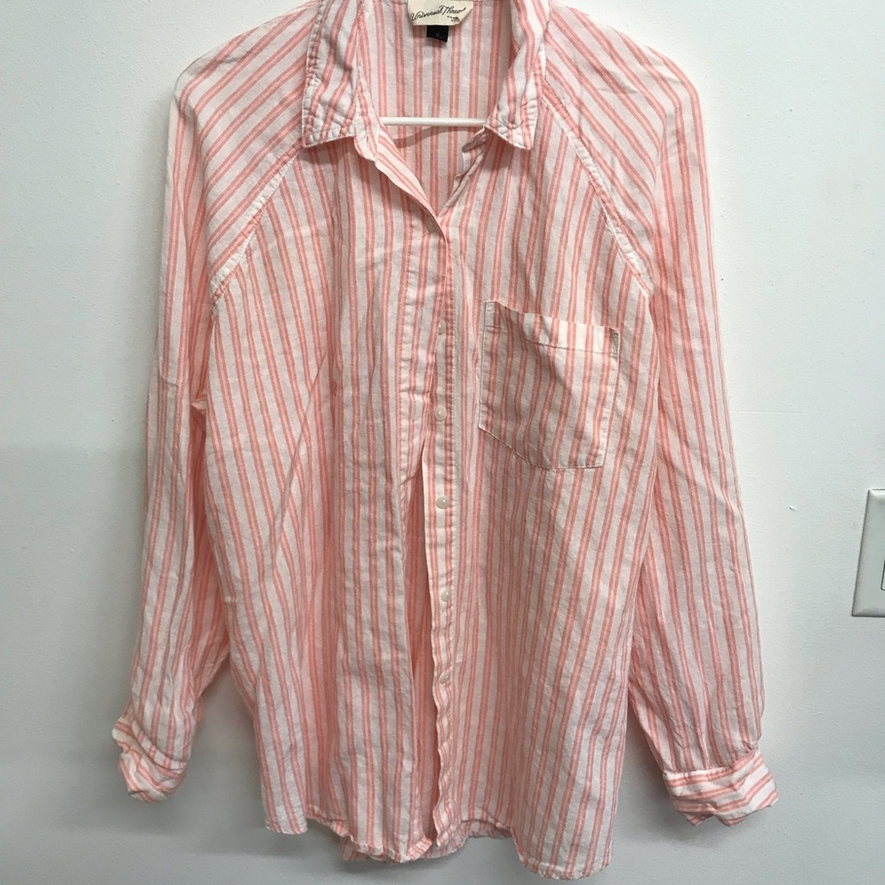 Universal Thread Blouse Shirt Salmon Women’s Medium
